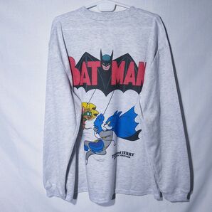 新品 ロンT 5L トムとジェリー バッドマン ロビン DC 長袖Tシャツ