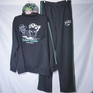 新品 上下セット L 岸辺露伴 ヘブンズドアー ジャージ バンダイ ジョジョ