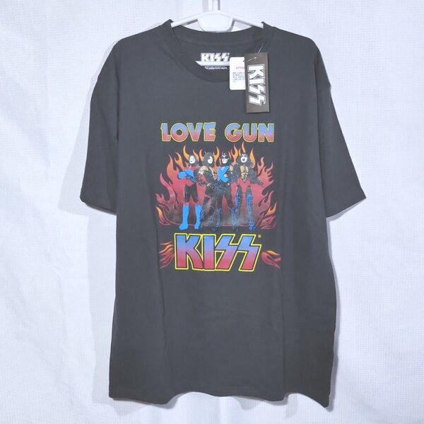 新品 Tシャツ 4L キッス ポールスタンレー LOVEGUN バンド 半袖