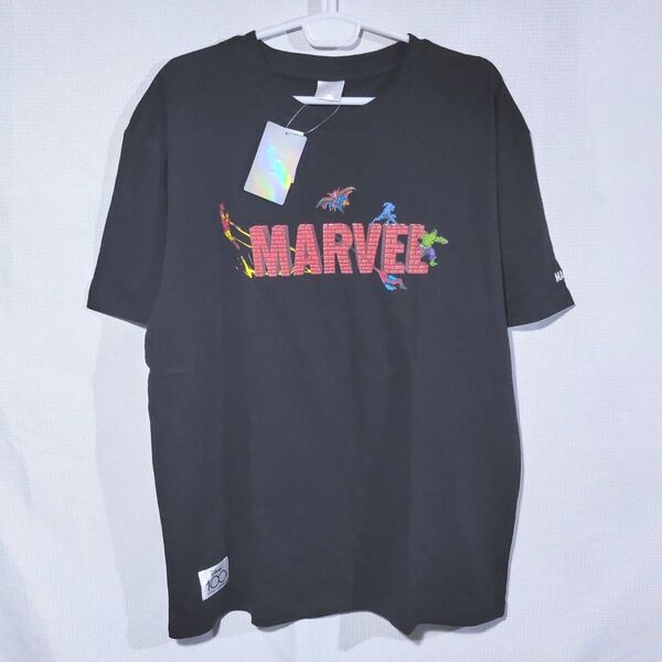 新品 Tシャツ XL マーベル アイアンマン スパイダーマン ハルク ディズニー