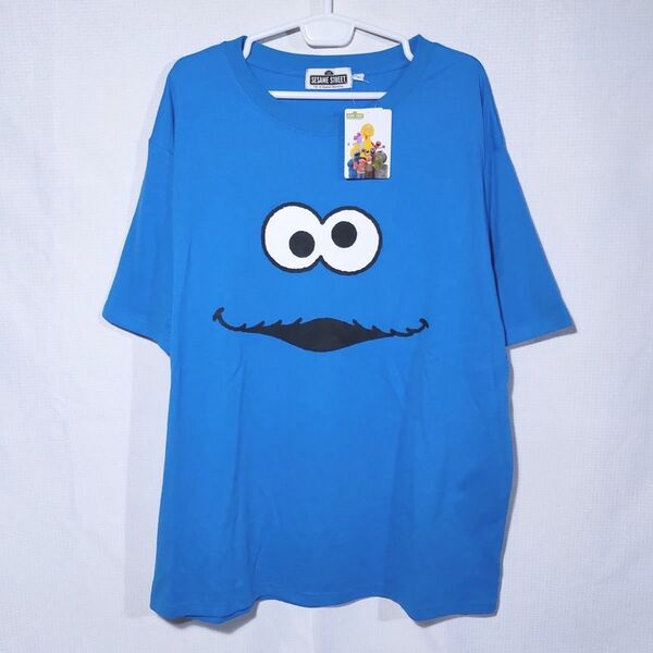 新品 Tシャツ 4L クッキーモンスター セサミストリート カットソー 半袖