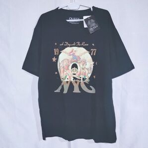 新品 Tシャツ 4L クイーン フレディマーキュリー 1977 ロック バンドT