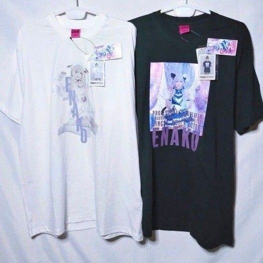 新品 ペアルック Tシャツ 4L えなこ コスプレ アイドル カード カットソー 半袖