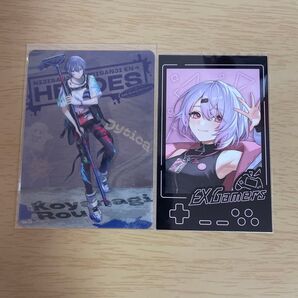にじさんじ Dytica 小柳ロウ 1周年 クリアカード OS特典