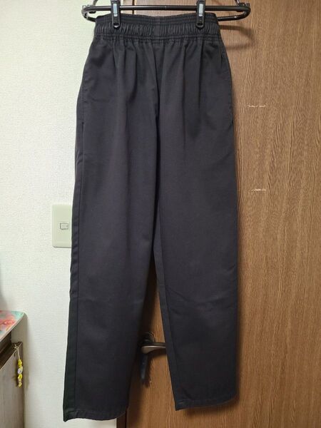 GU シェフパンツ ブラック S