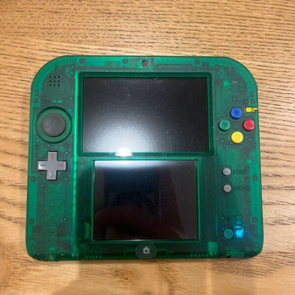 ニンテンドー2DS クリアグリーン ポケモン緑