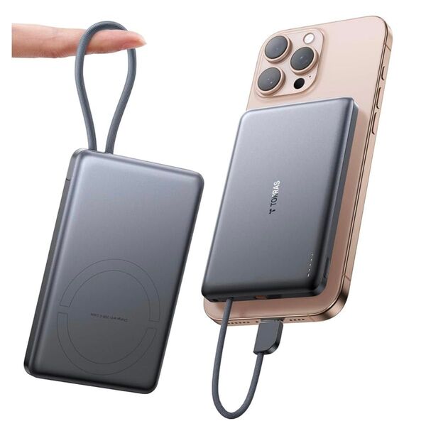 TORRAS モバイルバッテリー 10000mAh PD22.5W magsafe