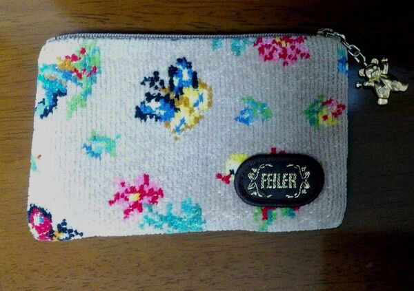 フェイラー FEILER ハイジ ポーチ ミニポーチ ベージュ
