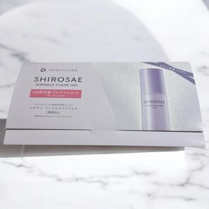 【新品未使用】大正製薬 shirosae リンクルクリアジェル 薬用美容液ジェル サンプルサシェ10包