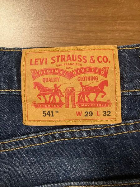 【美品】Levi's 541 W29 L32 ダークブルー