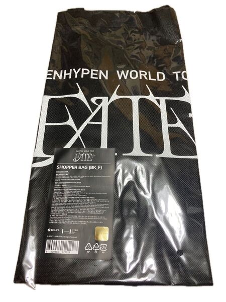ENHYPEN FATE ショッパーバッグ 黒