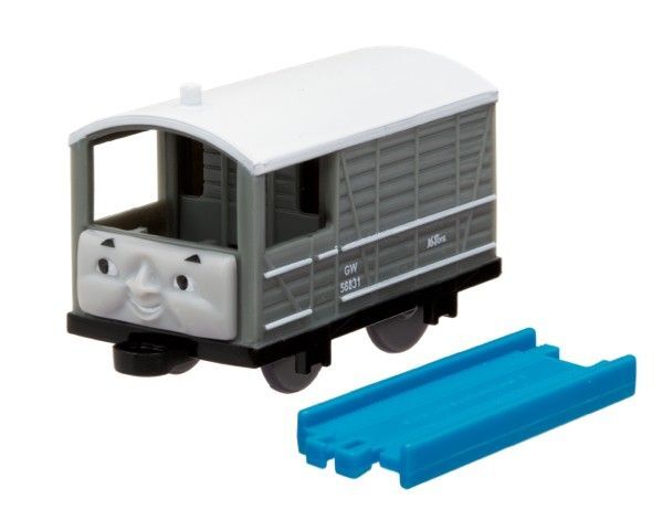 【新品未使用】カプセルプラレール きかんしゃトーマス いろんないちばん大集合編 トード (直線レール付)