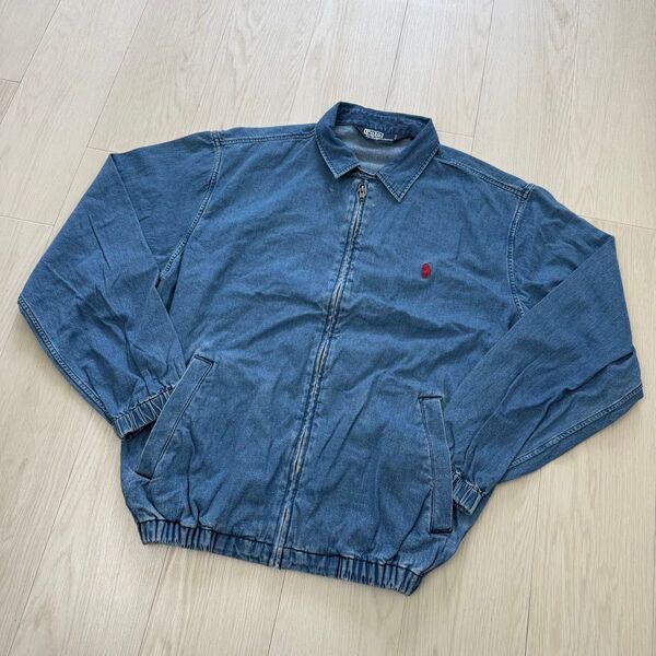 POLO RALPH LAUREN ポロラルフローレン デニムスイングトップ L相当