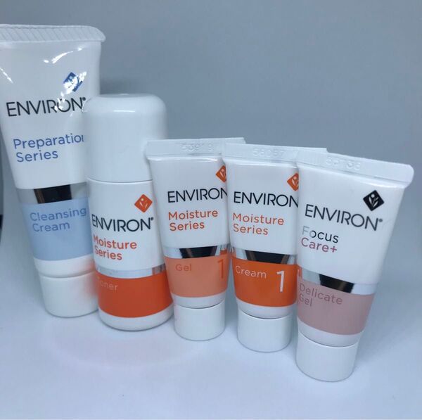 エンビロン ENVIRON ジェル クリーム トーナー クレンジング ミニサイズ お試しセット 新品未使用
