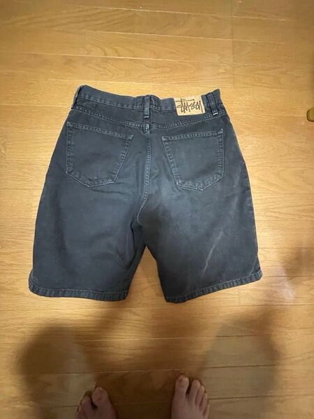 最安値Stussy BIG OL' SHORT DENIM black 30