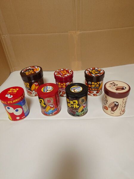 森永チョコボール、キャラクター、キョロちゃん、ミニ缶詰、10点.コンプリートセット