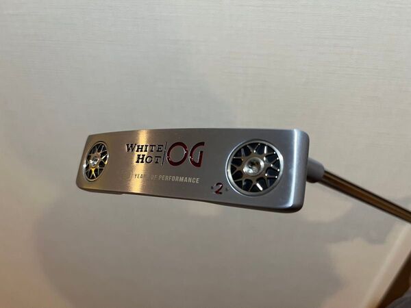 ODYSSEY オデッセイ WHITE HOT OG 2 パター 33インチ ホワイト ホット ヘッドカバー付