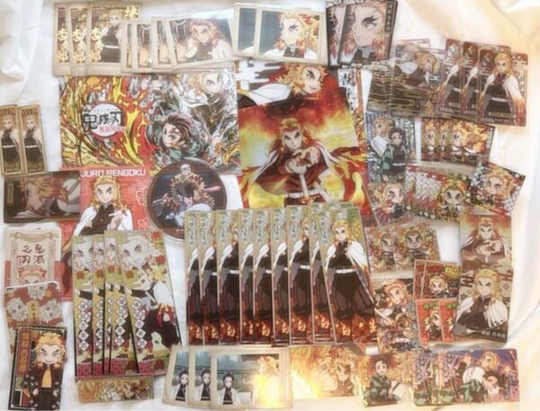 鬼滅の刃 煉獄杏寿郎 カード まとめ売り カード グッズ ウエハース