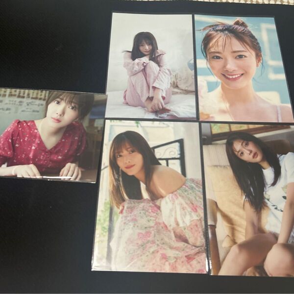櫻坂46 ポストカード 田村保乃 写真集 一歩目 隣の席になりたい