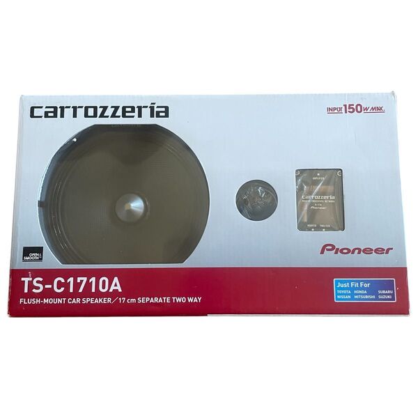 carrozzeria カロッツェリアPioneer TS-C1710A フラッシュマウントカー スピーカー未使用新品