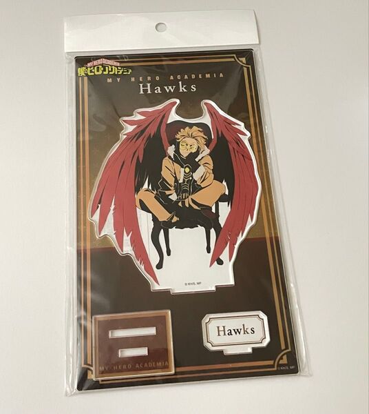 僕のヒーローアカデミア ヒロアカ ヒーロープラザ ヒロプラ 座れイス アクリルスタンド ホークス アクリルフィギュア