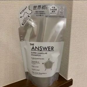 新品 花王 kao THE ANSWER ジアンサー スーパーラメラシャンプー 詰め替え 320ml