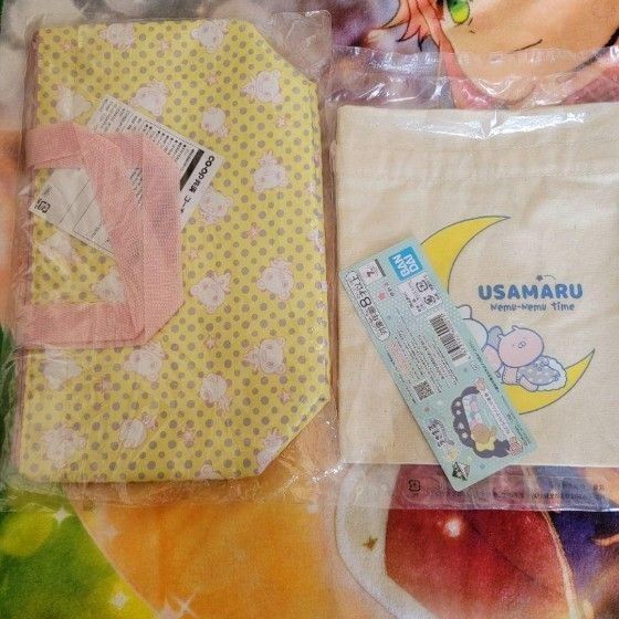 キャラもの まとめ売り CO・OP共済 コーすけ 保冷バッグ うさまる巾着袋 トートバッグ ランチバッグ ランチ巾着