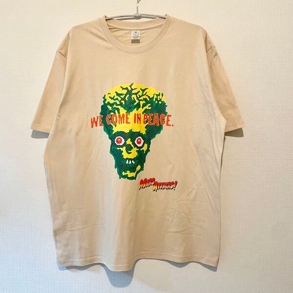 MARS ATTACKS Tシャツ XLサイズ マーズアタック アメカジ カーキ