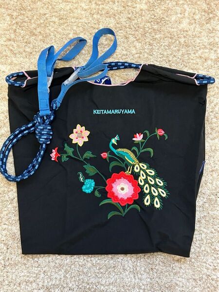 新品 ボールアンドチェーン エコバッグ M ストラップ付き