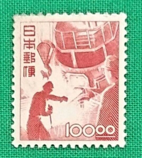 製鋼 昭和すかしなし/極上美品/ヒンジ無し シワ無しシミ無し 糊艶良好 1952年発行 カタログ価格85,000円/No.80