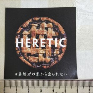 非売品【映画ステッカー】異端者の家 シール