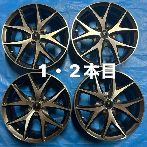 1、2本目 モデリスタホイール シエンタ17×6.5j PCD100 30プリウス 50プリウス