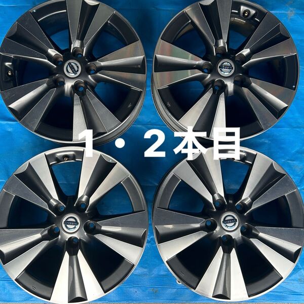 1、2本目 リーフ 日産純正17インチ ホイール