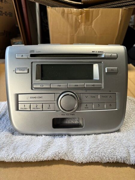Clarion PS-3075J-C ワゴンR 純正CDデッキ