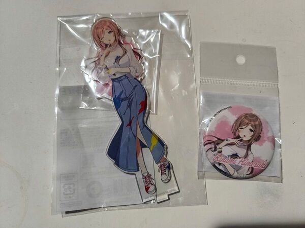 姫崎莉波 学園アイドルマスター ペインタースタイル アクリルスタンド 缶バッジ