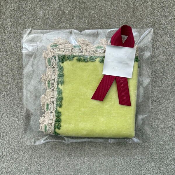 【新品】近沢レース 和レース タオルハンカチ茶道