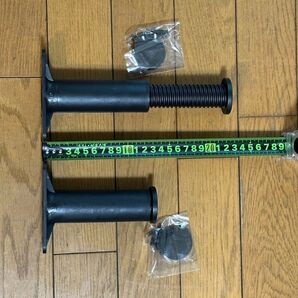 高さ調整脚 2個セット DIY ブラック