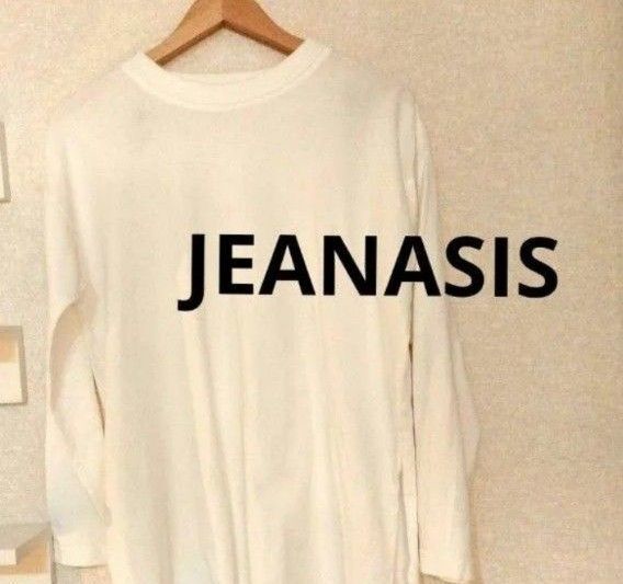 JEANASIS ジーナシス ロンT ホワイト