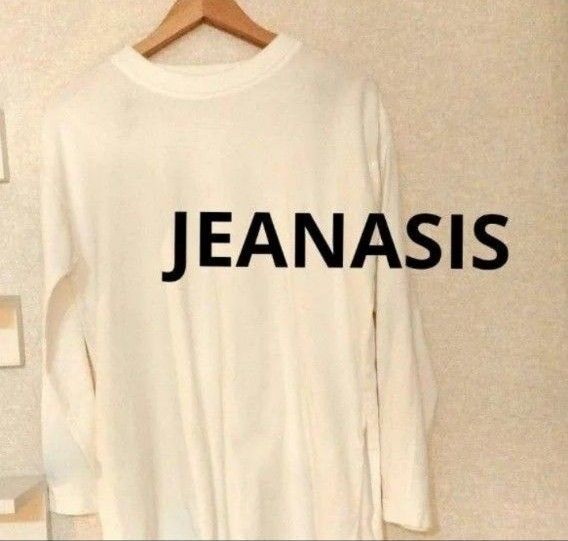 JEANASIS ジーナシス ロンT ホワイト