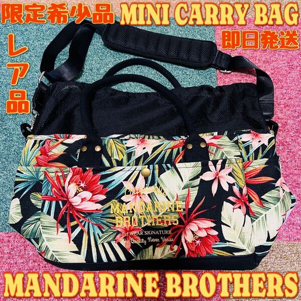 レア希少品MANDARINE BROTHERS(マンダリンブラザーズ)MINI CARRY BAG トート キャリー