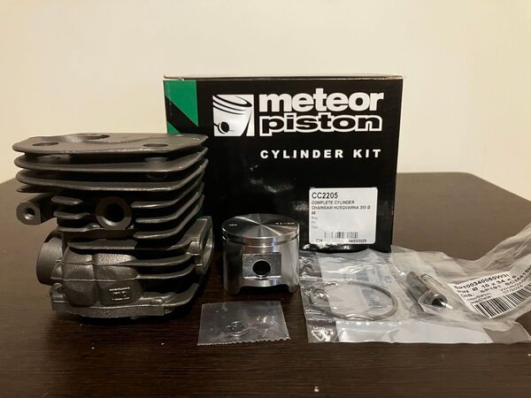 ハスクバーナ346xp meteor(メテオ)シリンダーピストンセット 新品未使用 ハスクバーナ353 ハスクバーナチェンソー