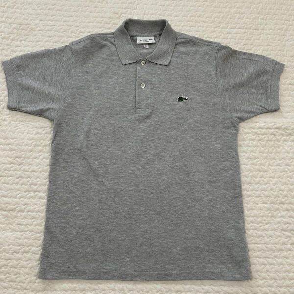 LACOSTE ポロシャツ 半袖 グレー L1212