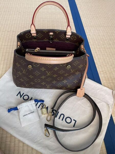 ルイヴィトンLouis Vuitton トートバッグ ショルダーストラップ付き