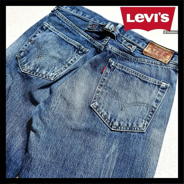 【LEVI'S 702XX】 デニムパンツ 30 シンチバック ビッグE USA古着 アメリカ