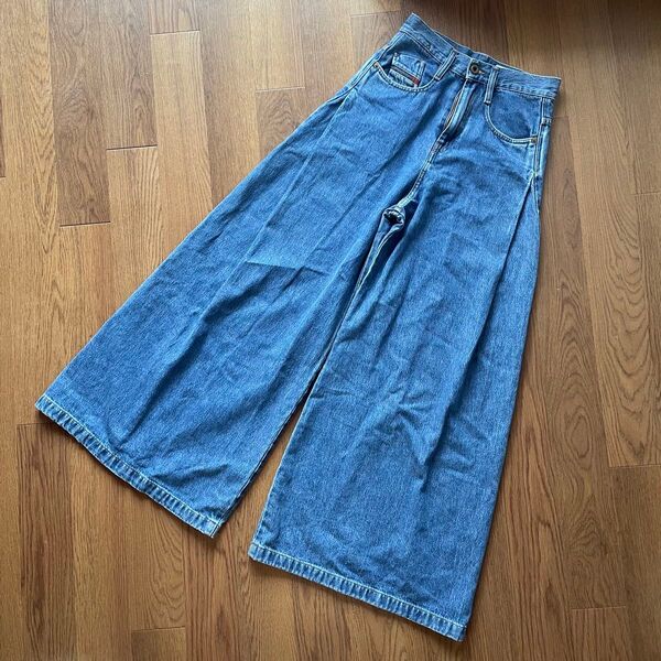 【y2k】DIESEL D-IZZIER ワイド デニム フレア バギー ジーンズ