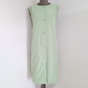 値下げ ECHO エコー ノースリーブ ワンピース ロングジレ Lサイズ