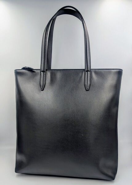 SHIPS レザー ショルダーバッグ 黒 美品 トートバッグ