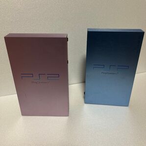 PlayStation 2 本体 サクラピンク トイザらス限定ブルー セット プレイステーション2 プレステ2