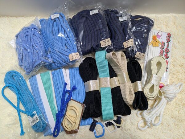 ハンドメイド資材 アクリルひも多種セット まとめ売り