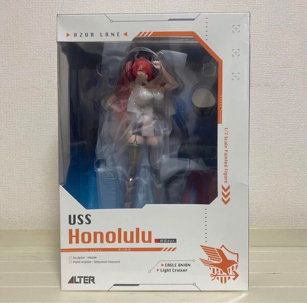 新品未開封 アルター アズールレーン ホノルル 軽装Ver. 1/7